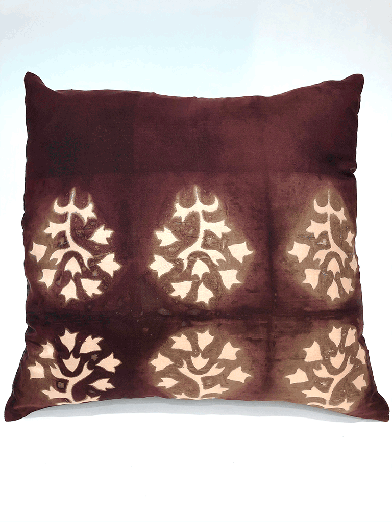 SILK PILLOW | SHIBORI NATURAL DYE