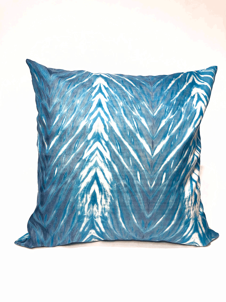 SILK PILLOW | SHIBORI NATURAL DYE