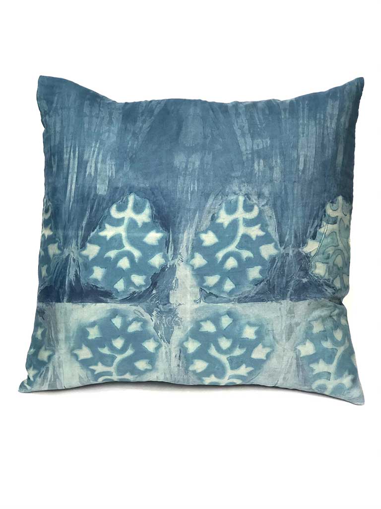 SILK PILLOW | SHIBORI NATURAL DYE