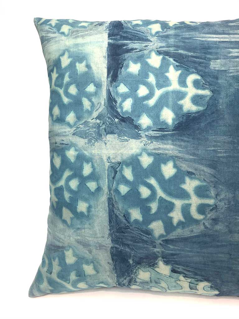 SILK PILLOW | SHIBORI NATURAL DYE